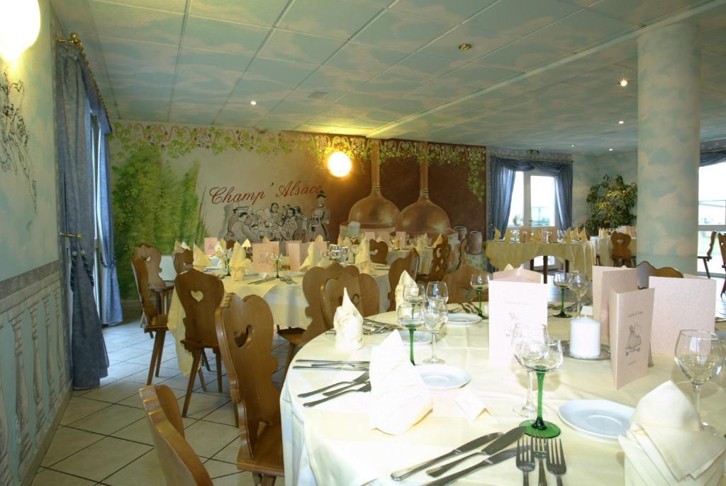 Hotel Restaurant Champ Alsace Hagenau Exterior foto